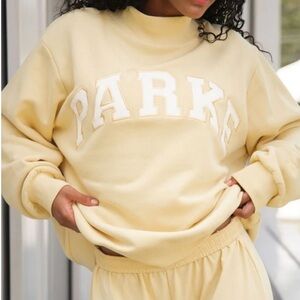 PARKE PEEL Heritage Varsity Mockneck